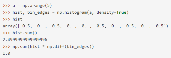 plt.hist density argument does not function as described. · Issue ...
