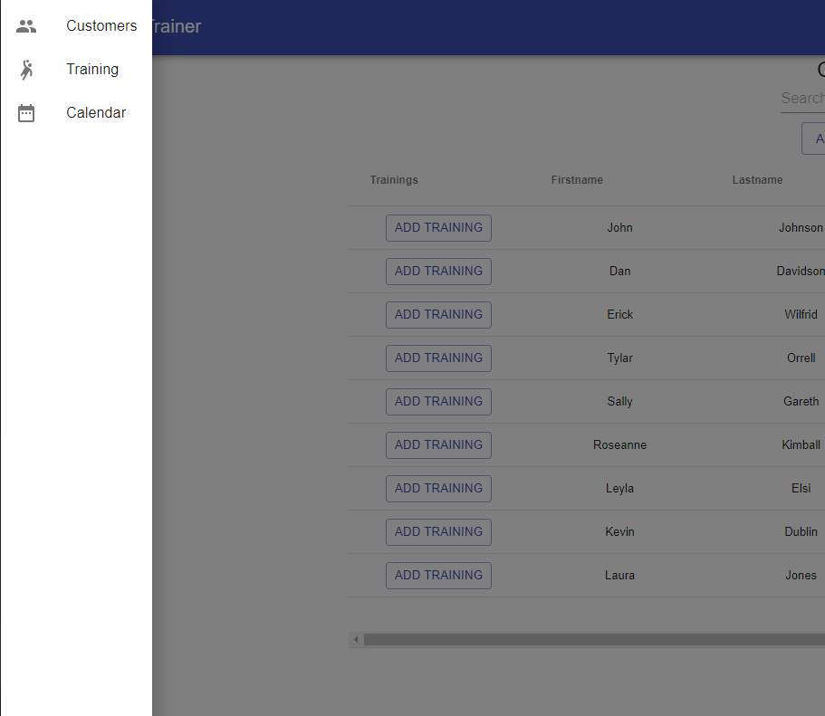 GitHub - komukal/react-personal-trainer: Personal trainer application ...