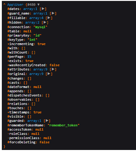 Permission Class and Role Class null in User instance... · Issue #1463 ...