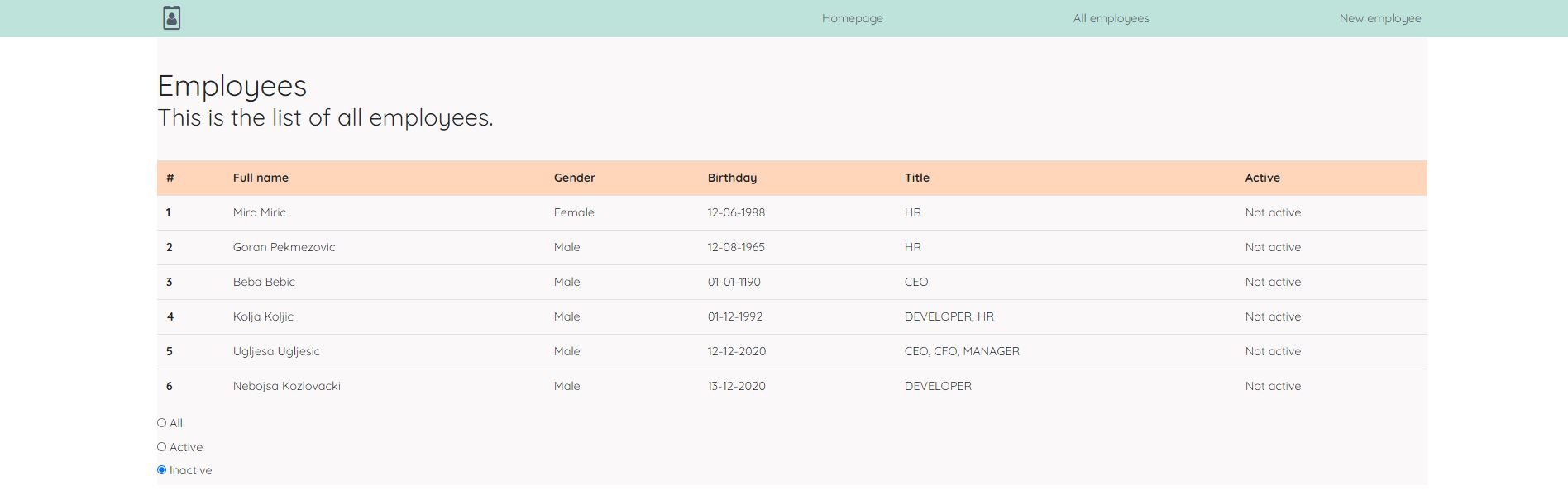 GitHub - neboj/employee: Filter and add new employees to your company ...