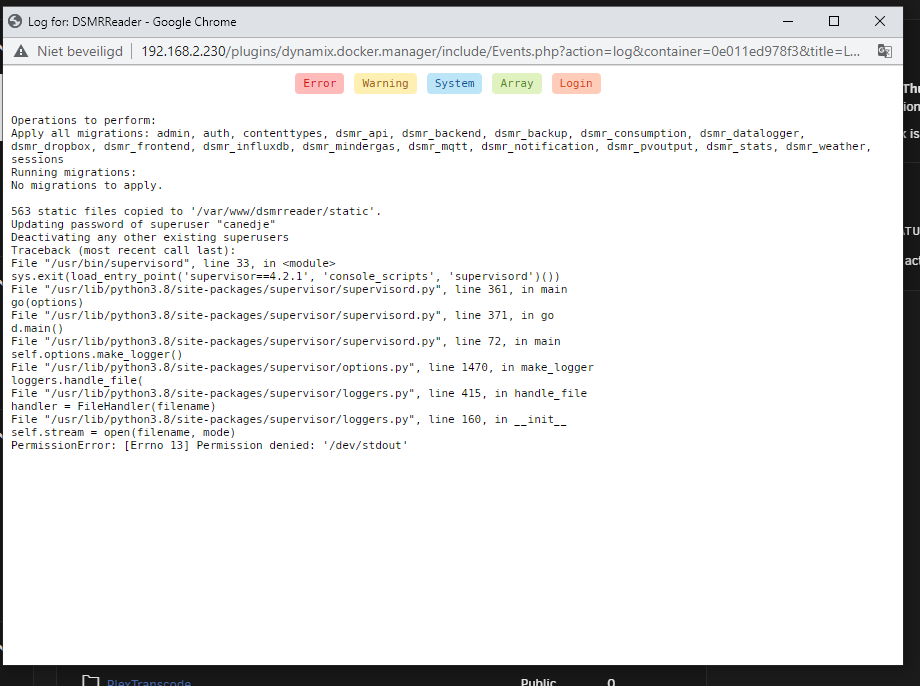 Latest still not working · Issue #233 · xirixiz/dsmr-reader-docker · GitHub
