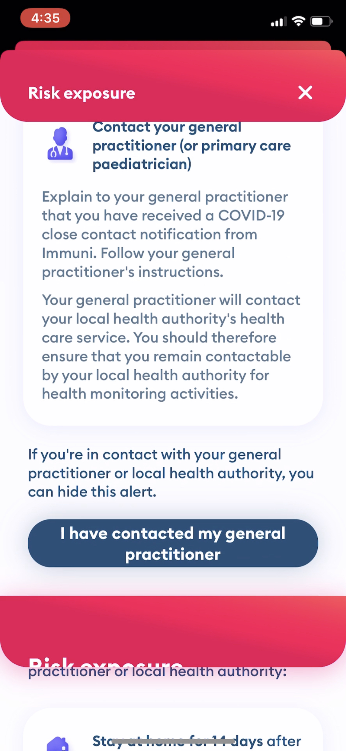 General Le Notifiche Di Esposizione Al Covid 19 Non Sono Piu Supportate Nella Tua Zona Notification Issue 176 Immuni App Immuni App Ios Github