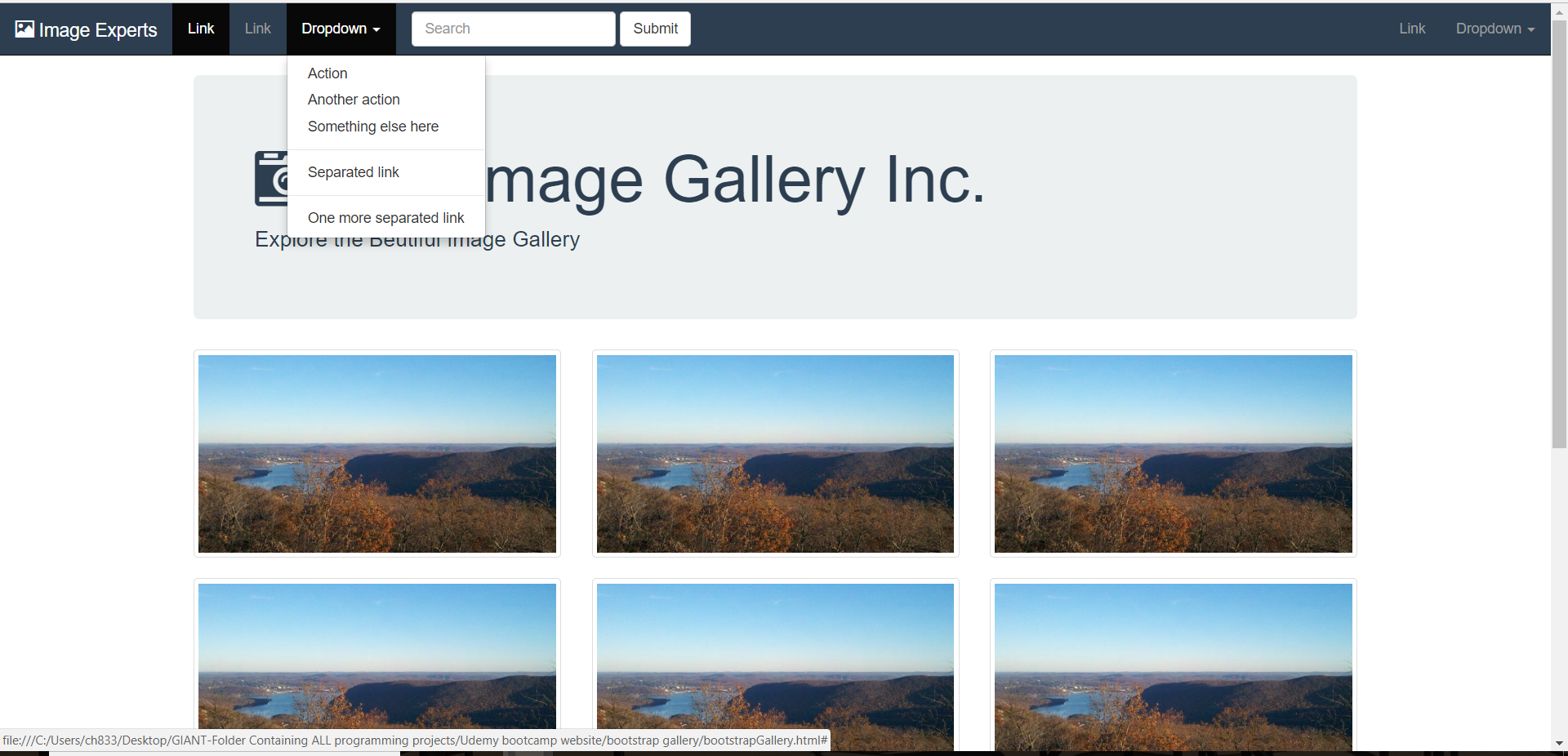 GitHub - singhofen/Bootstrap-Image-Gallery-: Sample Template of ...