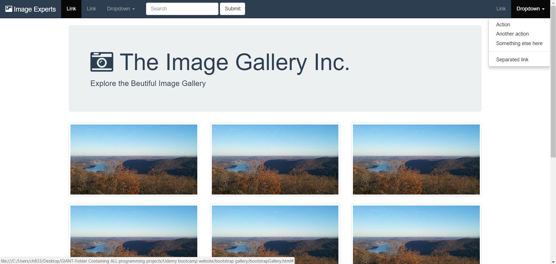 GitHub - singhofen/Bootstrap-Image-Gallery-: Sample Template of ...