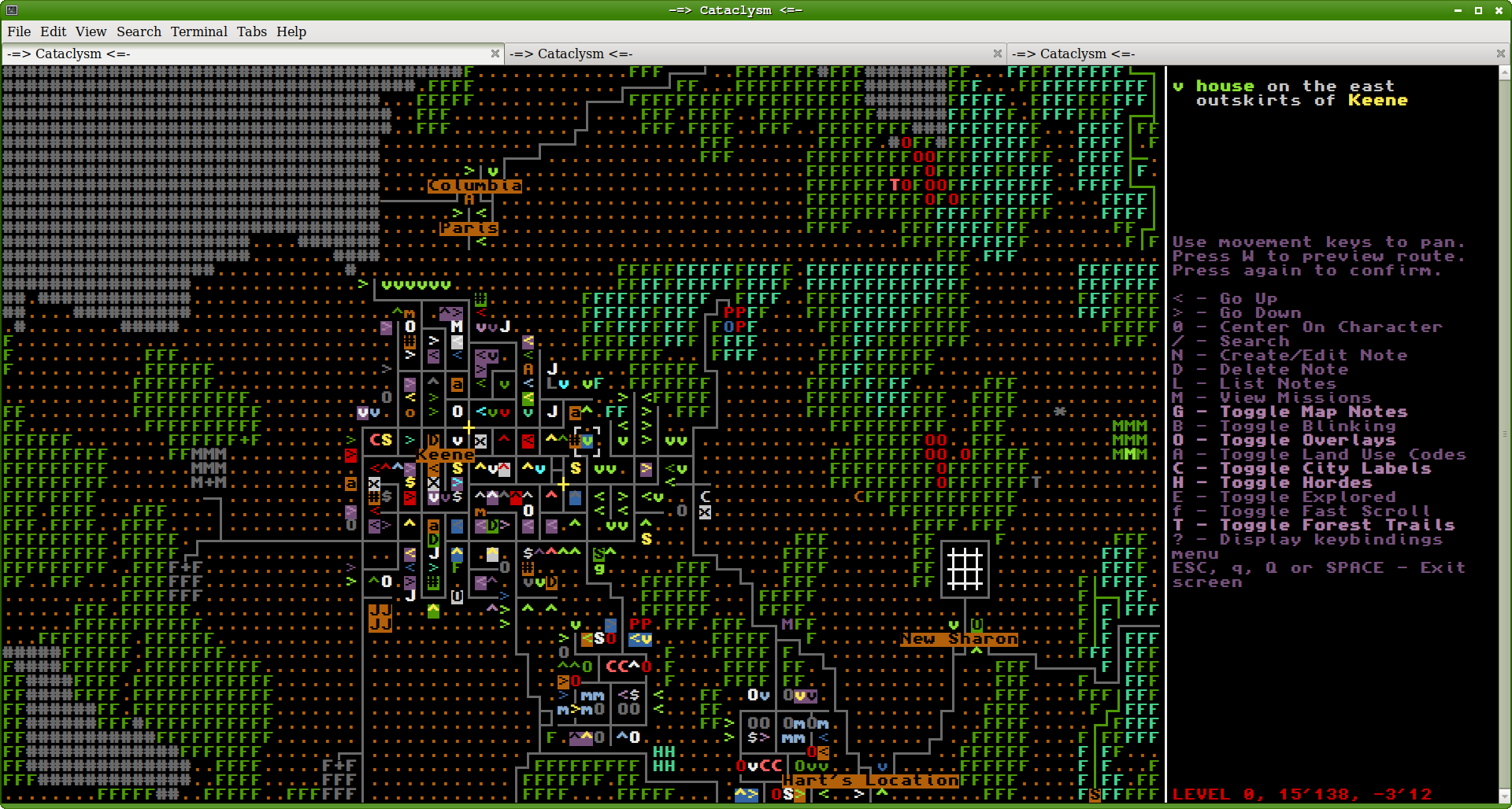 Saved map tiles are not entirely migrated, resulting in lurking terrain ...