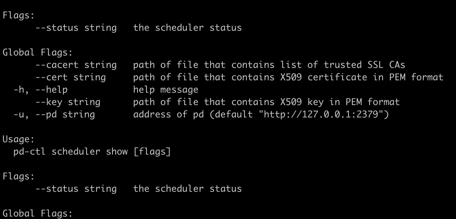 tools: pd-ctl cmd will work well in crontab · Issue #4478 · tikv/pd ...