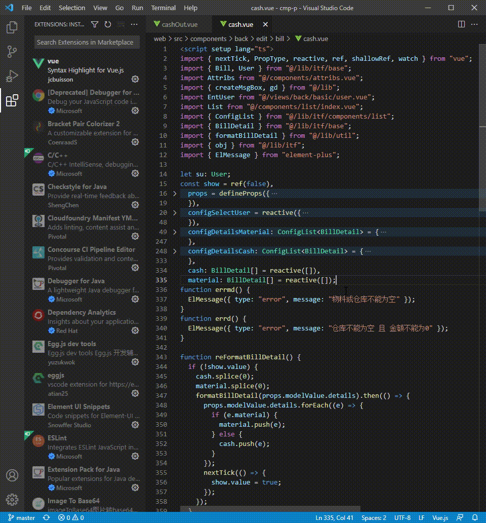 vs code Indent · Issue #925 · vuejs/language-tools · GitHub