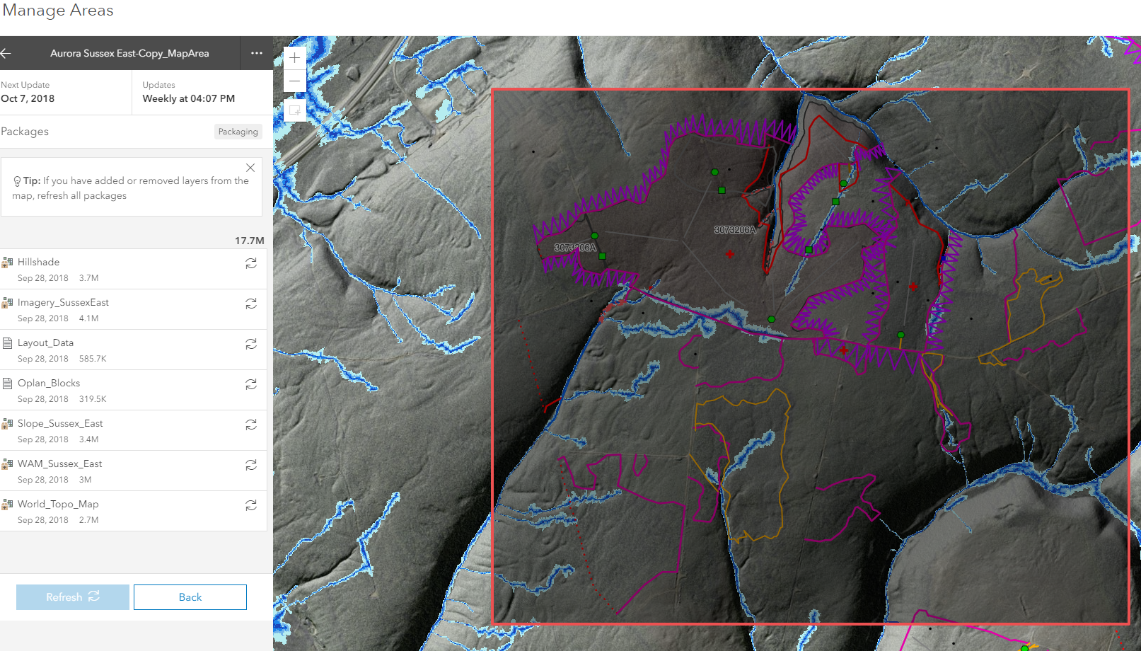 Base Map Tile Layer Pre-planned areas issue combining ESRI base maps and hosted tile layers ...