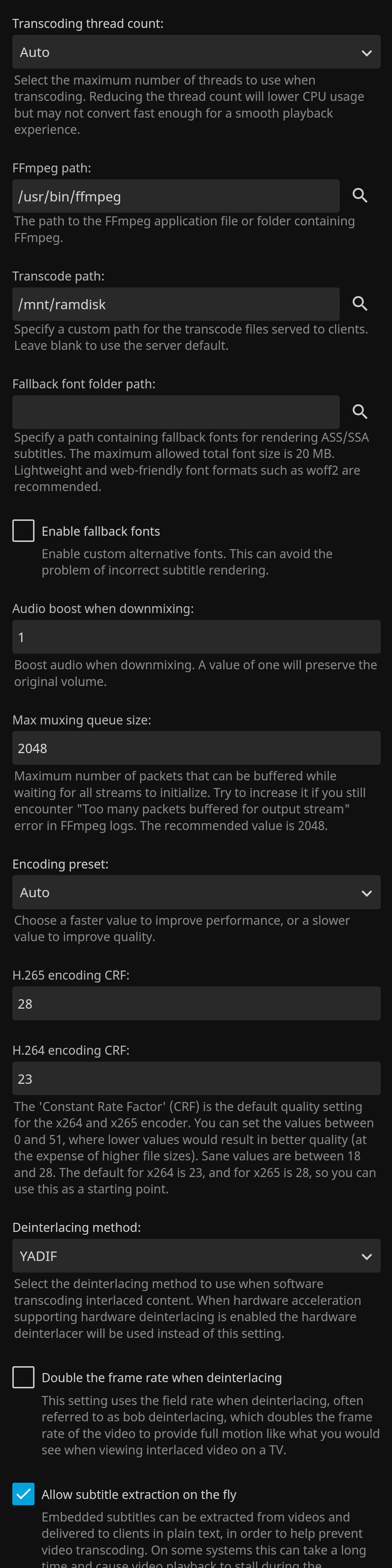 [Issue] Slow QuickSync transcoding · Issue 7269 · jellyfin/jellyfin