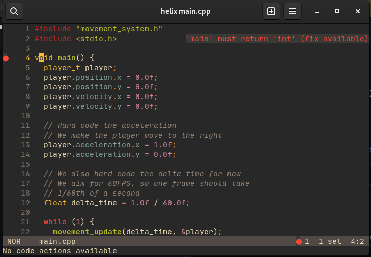 (Some?) Code actions not available in cpp files · Issue #2487 · helix ...
