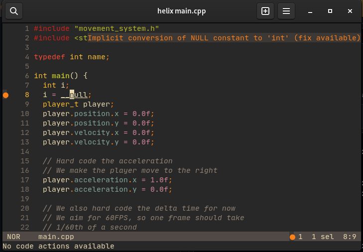 (Some?) Code actions not available in cpp files · Issue #2487 · helix ...