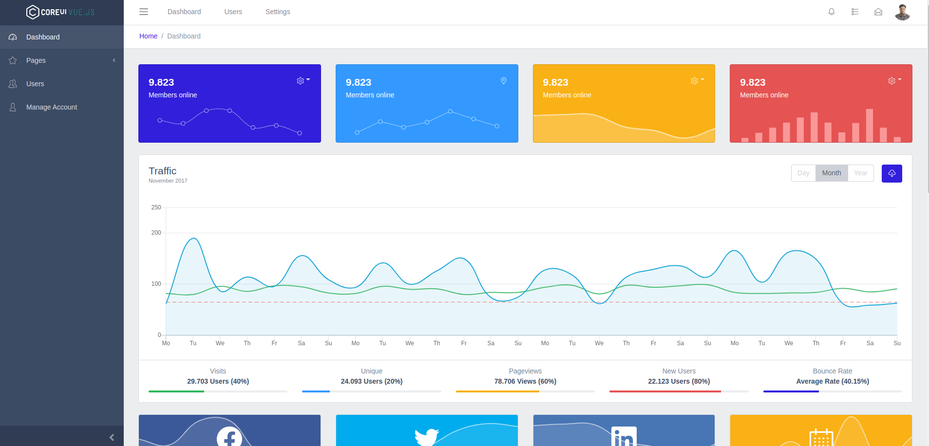 GitHub - kousar2334/vue-Laravel-Admin: This is a admin template build ...