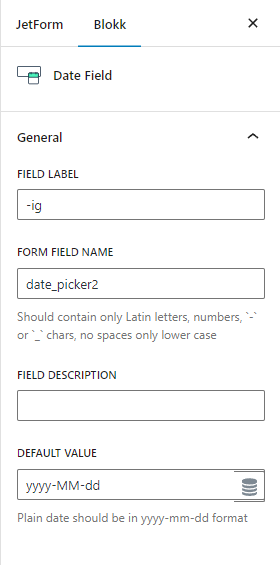 JetFormBuilder - Connecting two datepicker , disbale past dates - Code ...