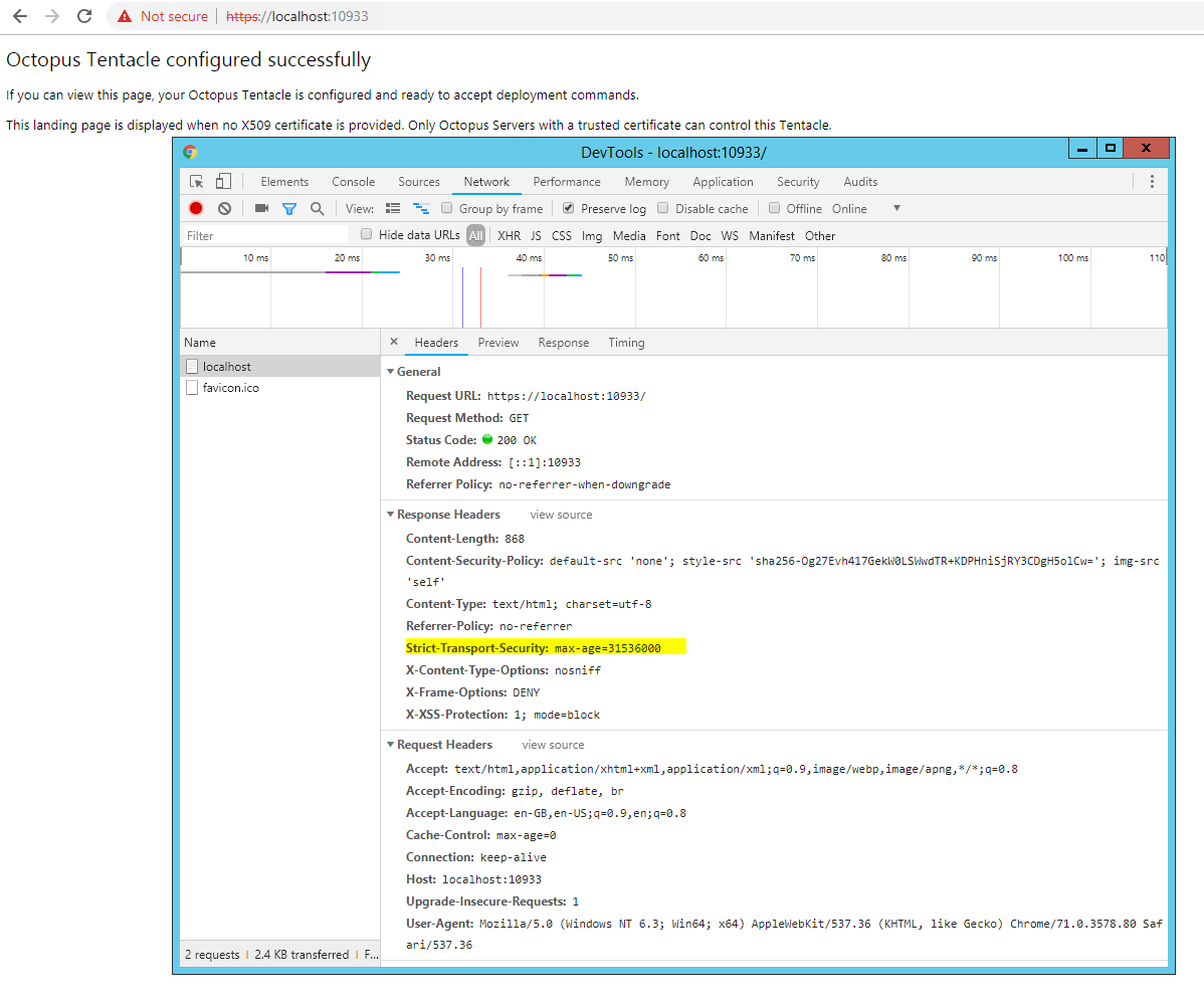Add HSTS to Octopus Tentacle · Issue #5143 · OctopusDeploy/Issues · GitHub