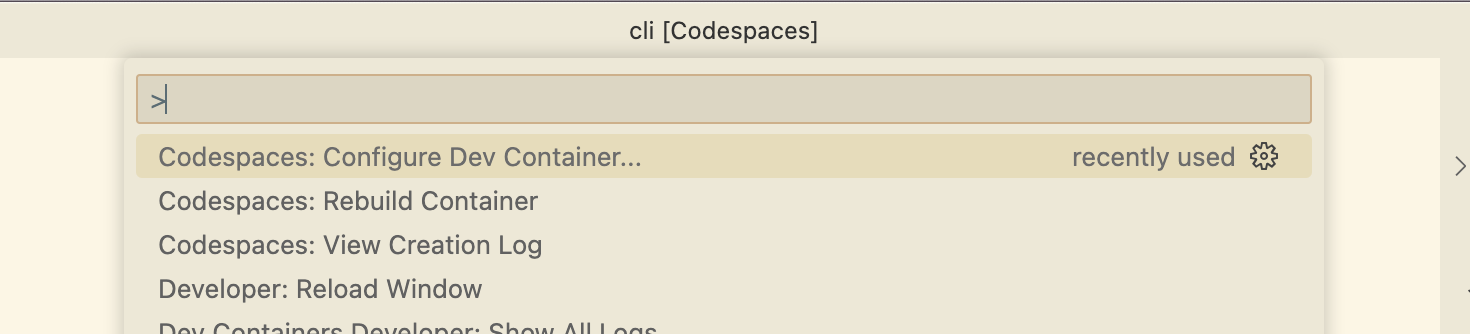 Custom landing page to select Codespace template from multiple ...