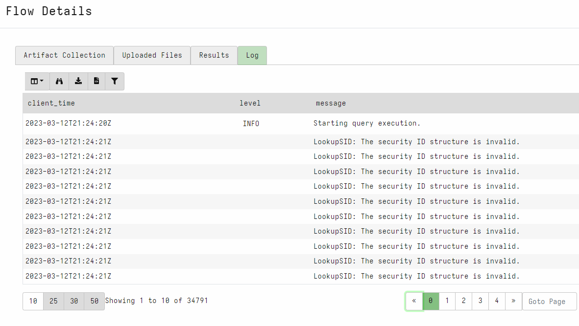 Security event logs upload to elastic using all available artifacts not