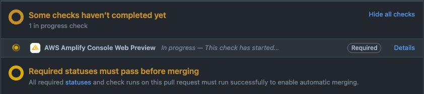 Github check never completes - reports build is in progress multiple ...