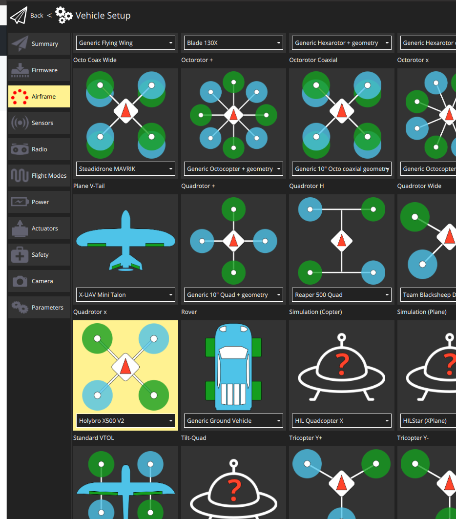 Trying out Dynamic control allocatino requires first setting the