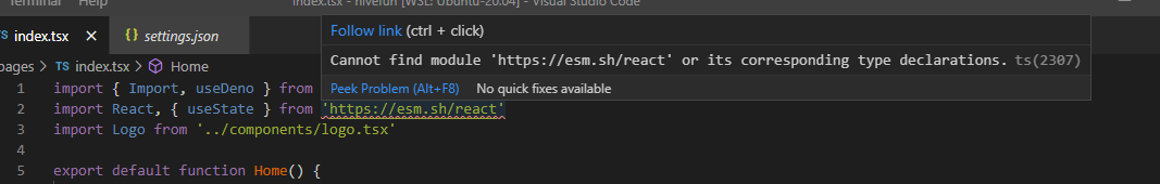 JSX element implicitly has type 'any' because no interface 'JSX ...