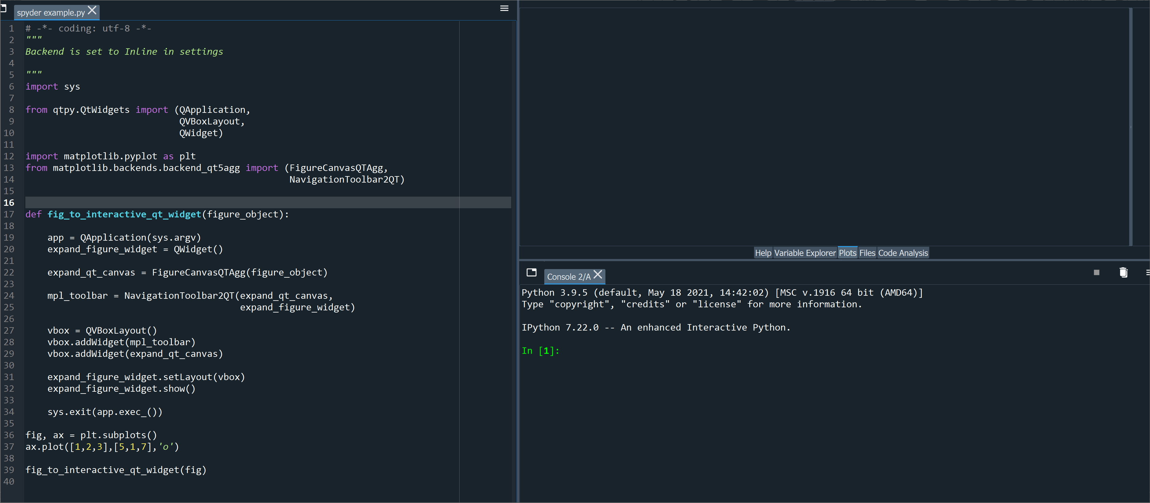 Plot explorer · Issue #15951 · spyder-ide/spyder · GitHub