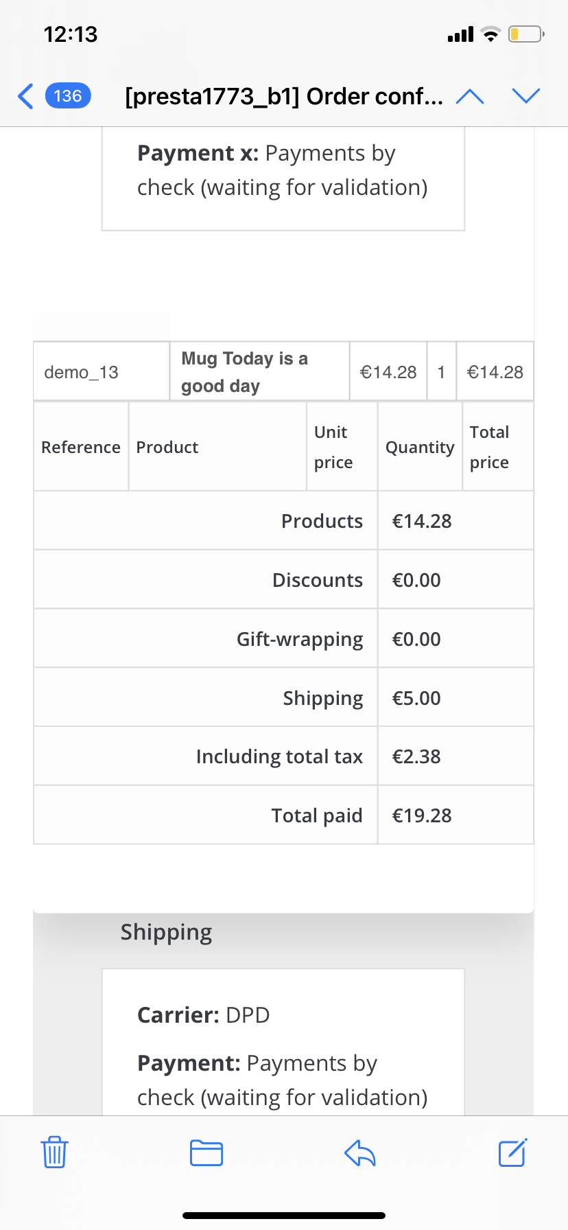 Mail Order Summary Issue 25796 PrestaShop PrestaShop GitHub Mail Order Summary Issue 25796 PrestaShop PrestaShop GitHub