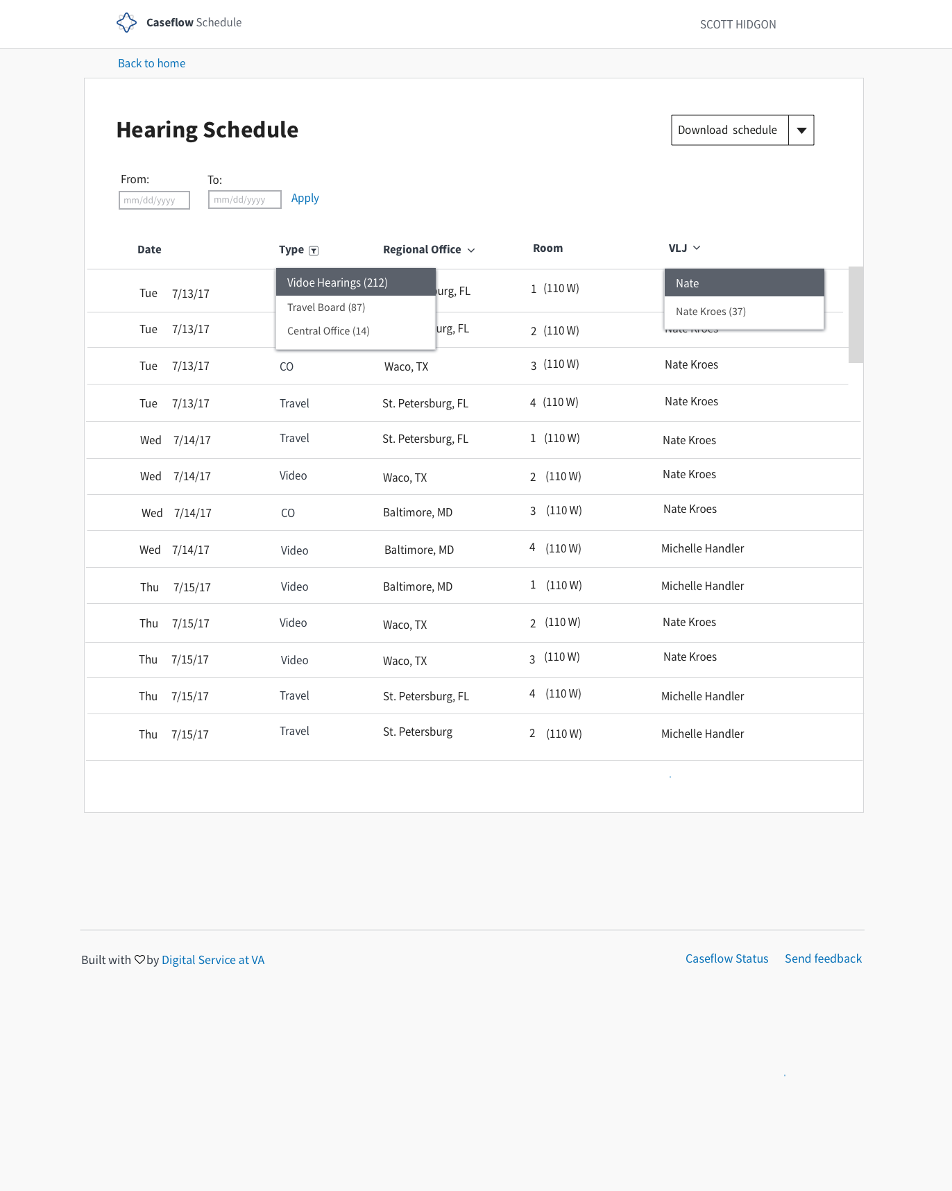 searchable dropdown vlj