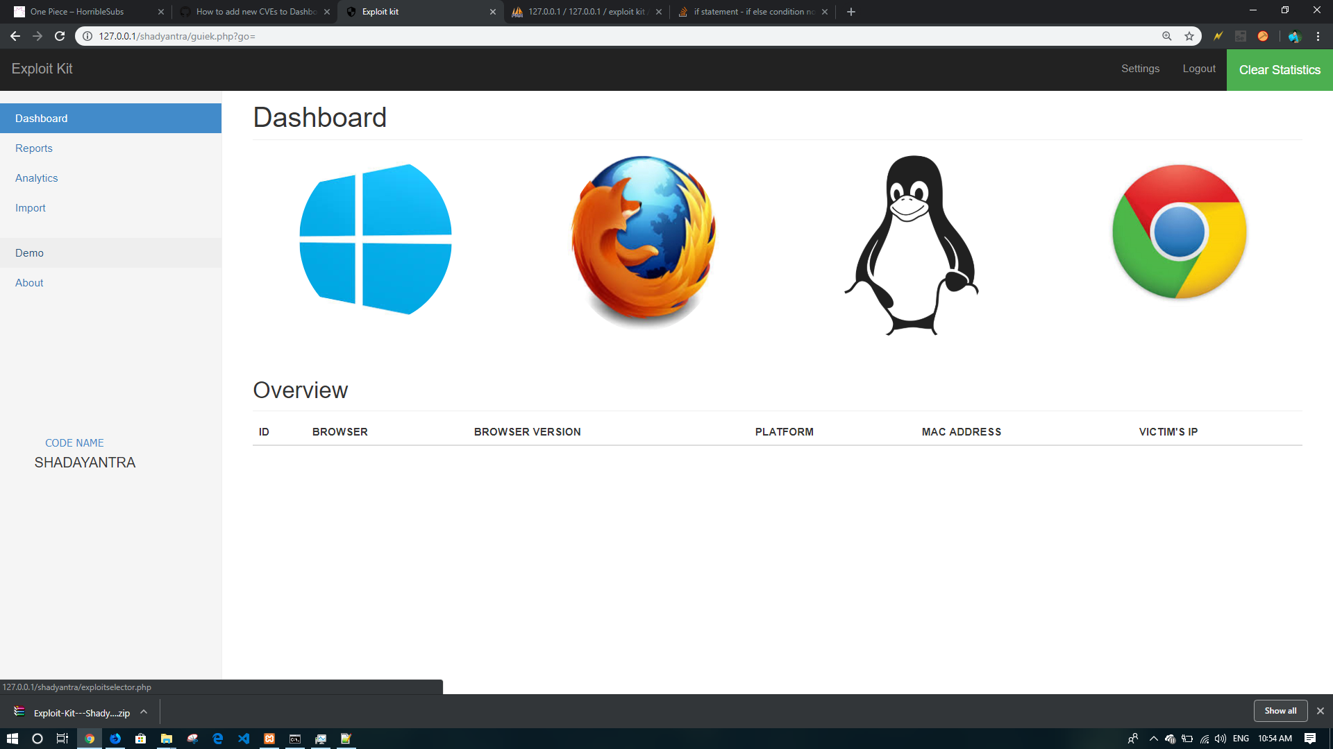 GitHub - beetlestance/Exploit-Kit---Shadyantra: Phoenix based exploit ...