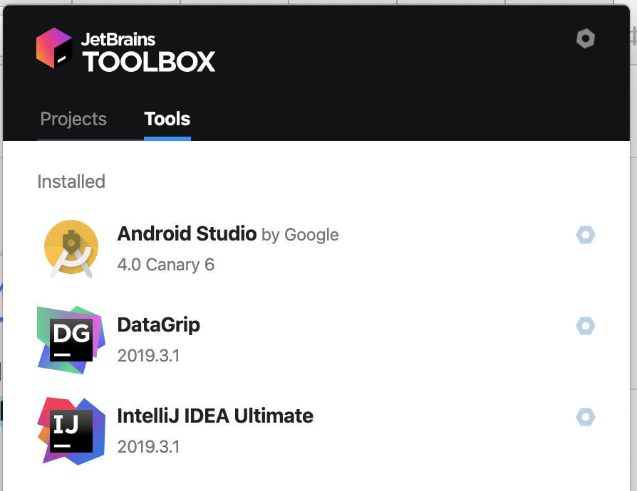 intellij toolbox