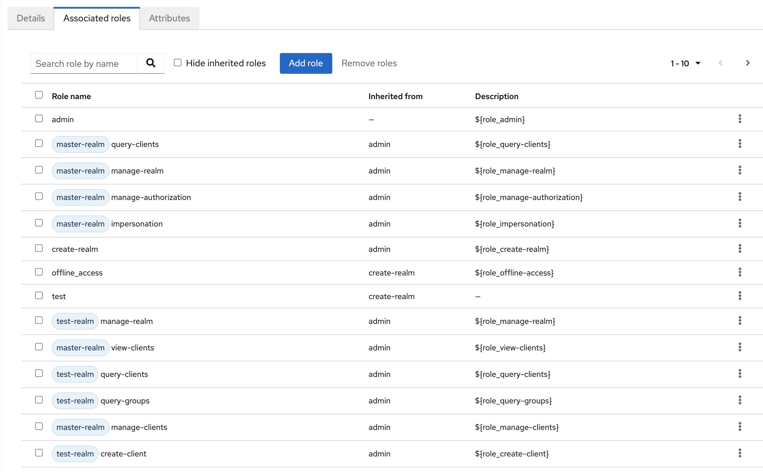 [UX review] Realm roles · Issue #18792 · keycloak/keycloak · GitHub
