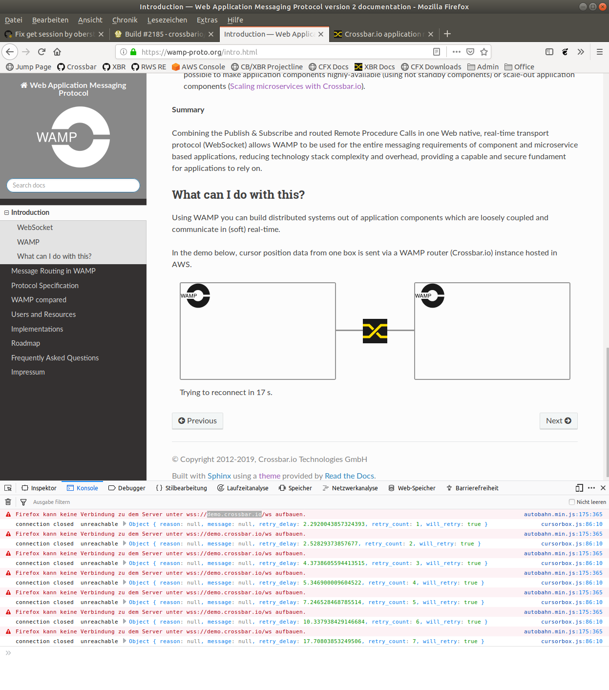 Complete embedded demo · Issue #335 · wamp-proto/wamp-proto · GitHub