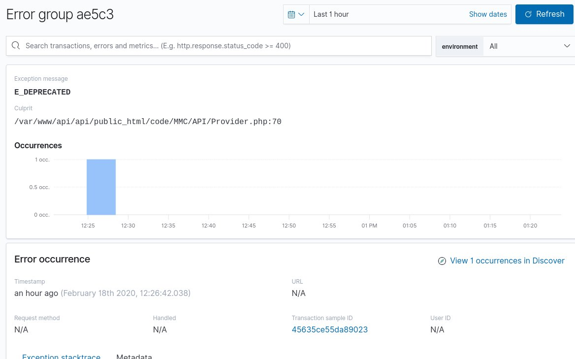 Transaction sample not linked if filtering APM errors with search ...
