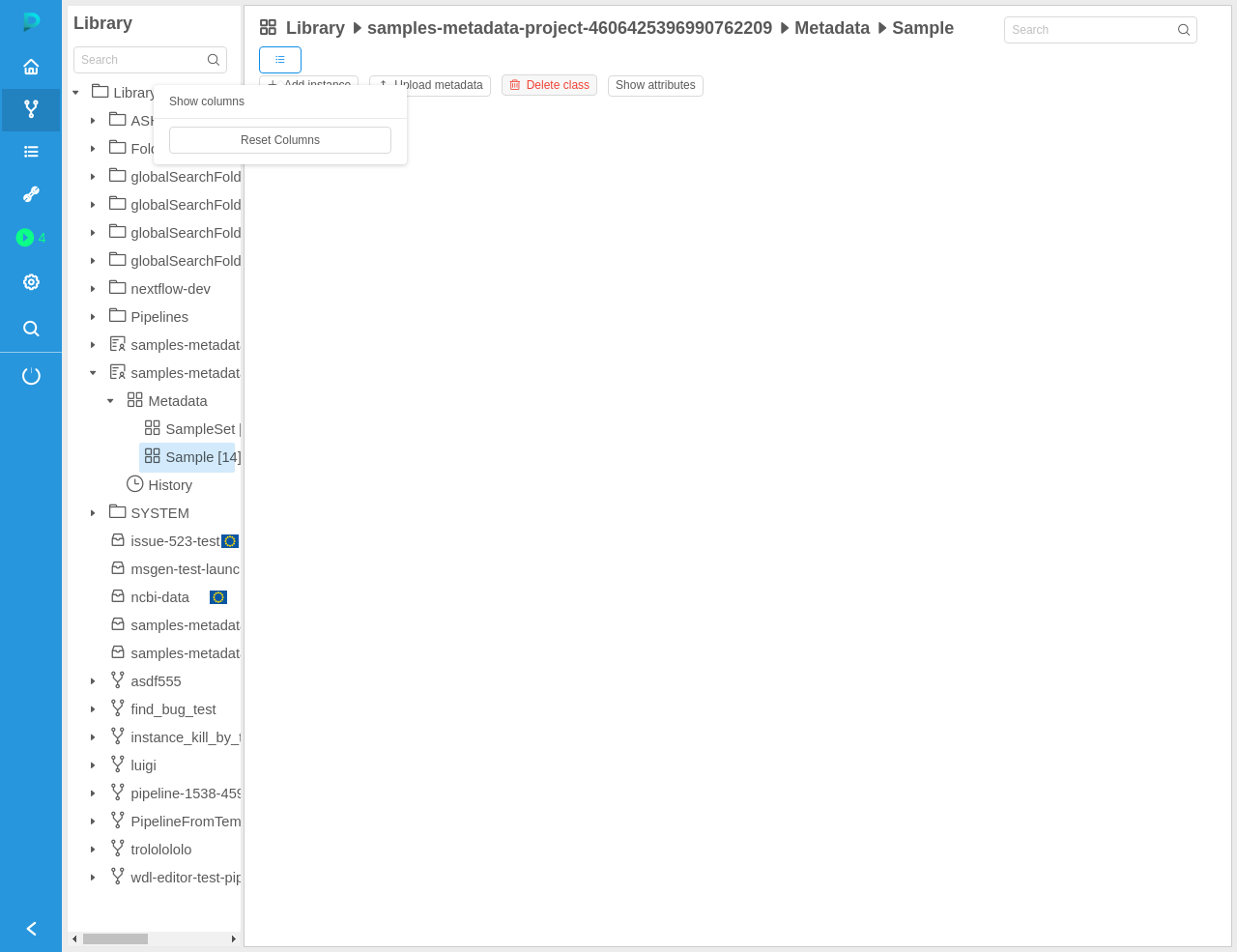 Incorrect metadata displaying · Issue #644 · epam/cloud-pipeline · GitHub