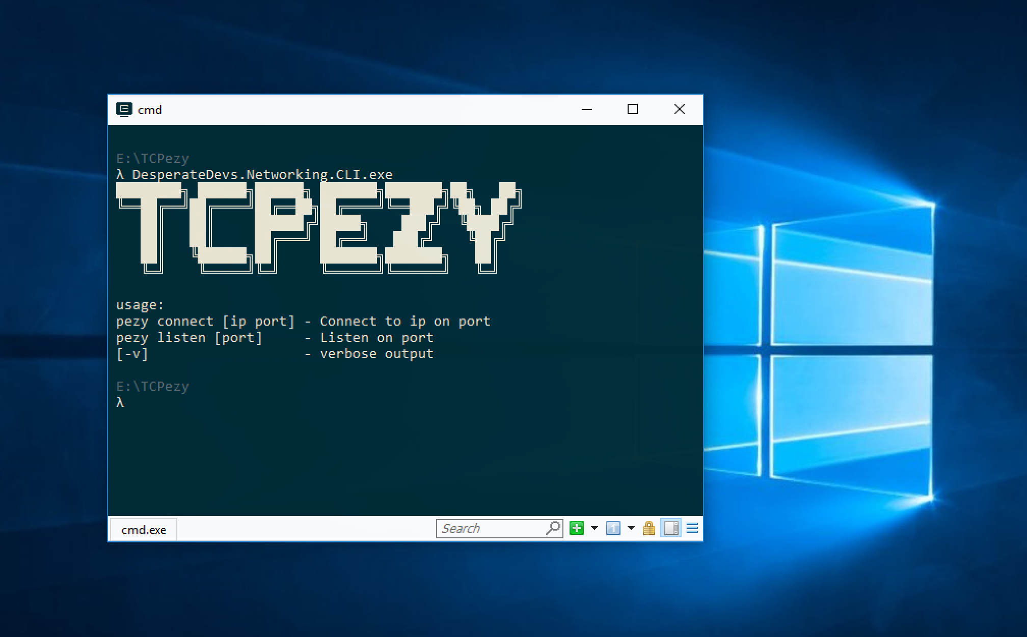 tcpezy-windows