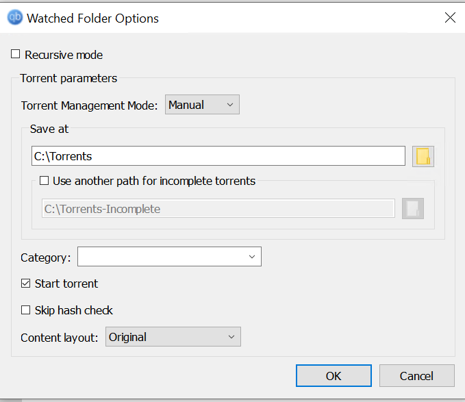 Torrent Button Use another path for incomplete torrents doesn't enable · Issue #17793 ...