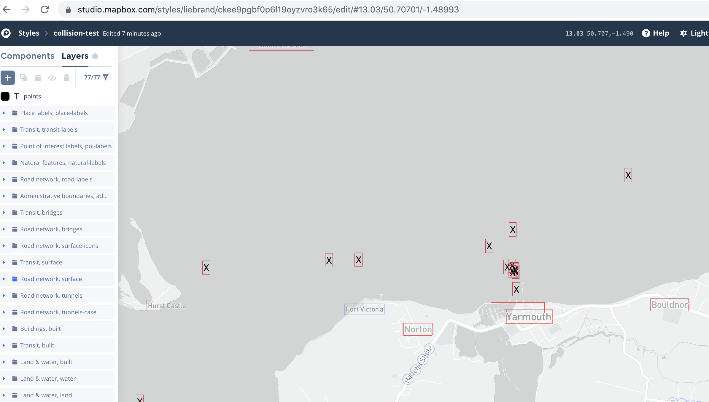 Collision detection running when it shouldn't? · Issue #9958 · mapbox ...