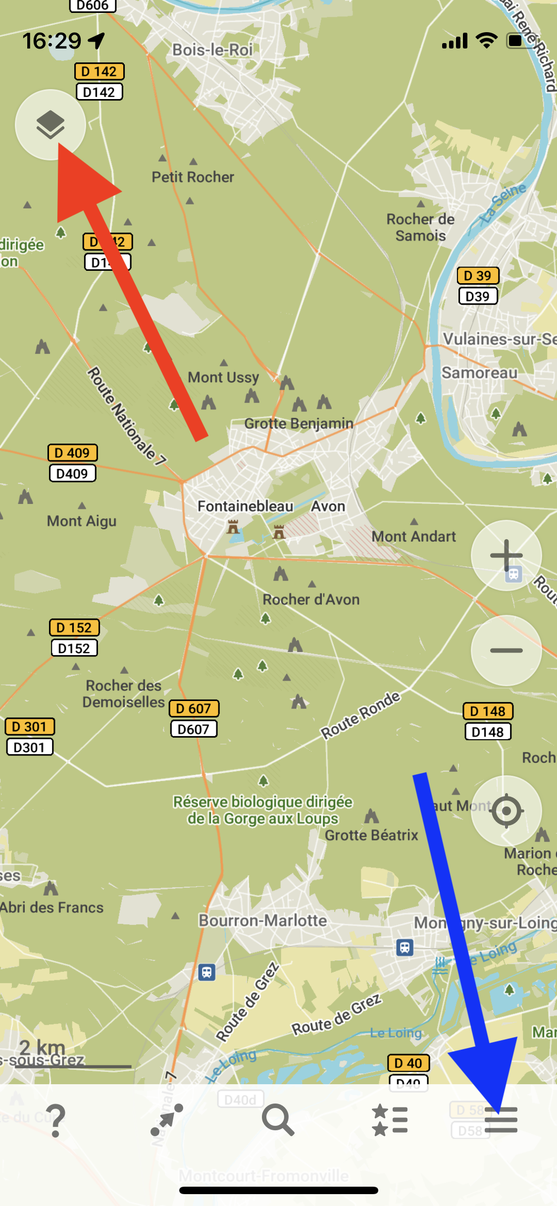 Remove top-left layer button · Issue #5090 · organicmaps/organicmaps ...
