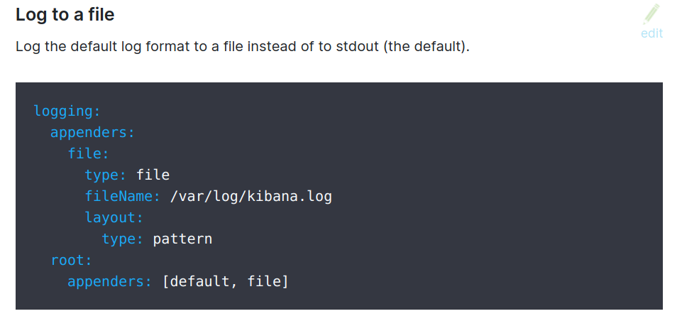 [Docs] Logging appenders example correction · Issue #115049 · elastic ...