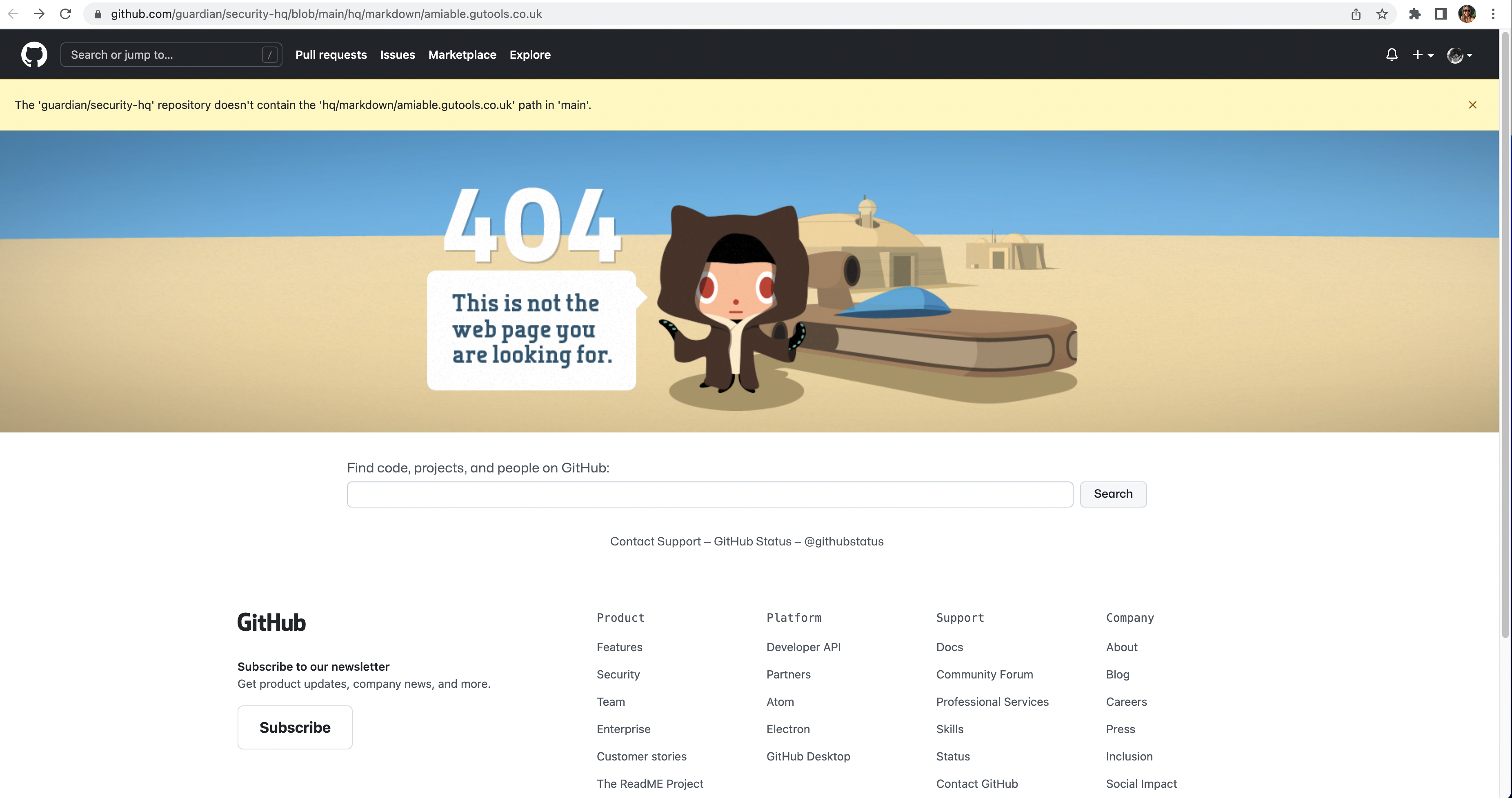 AMIable link in Vulnerability Management doc in not working · Issue ...