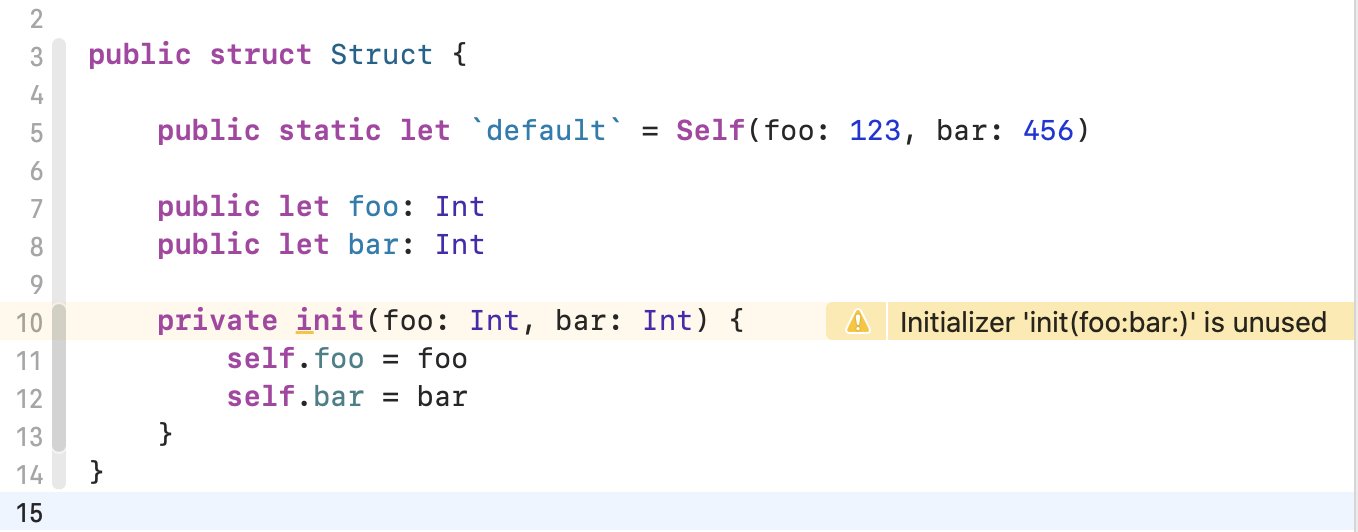 False positive for initializers that are used via Self · Issue #264 ...