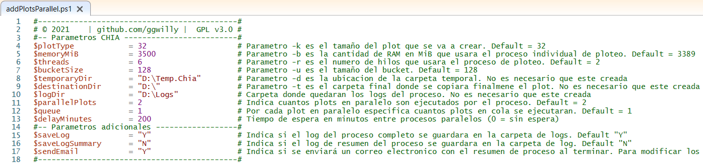 GitHub - ggwilly/ChiaScripts: Scrips en powershell para automatizar ...