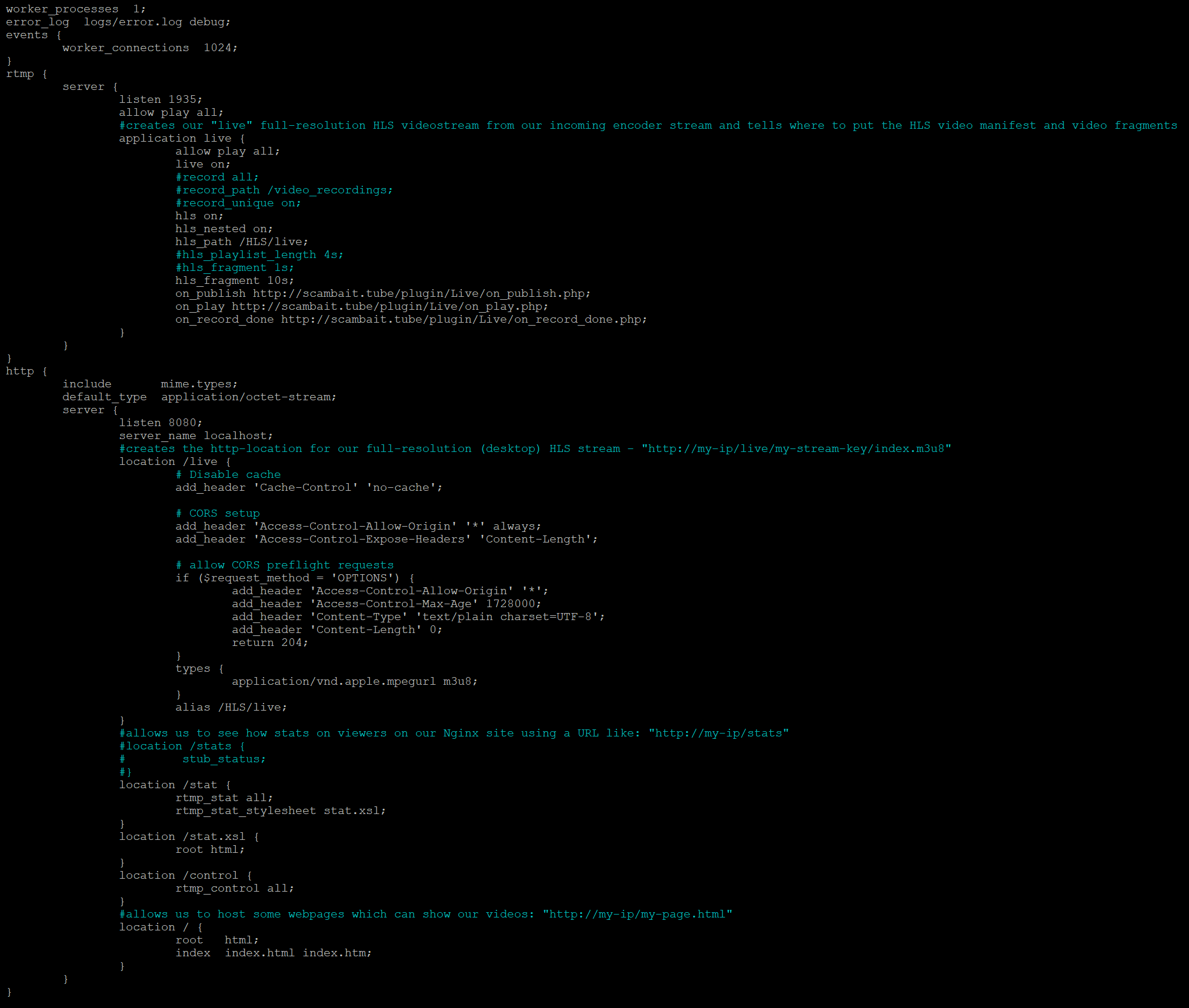 Live Streaming Issue · Issue #1287 · WWBN/AVideo · GitHub