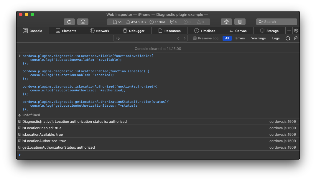 [iOS] Location accuracy will always return true · Issue 2945