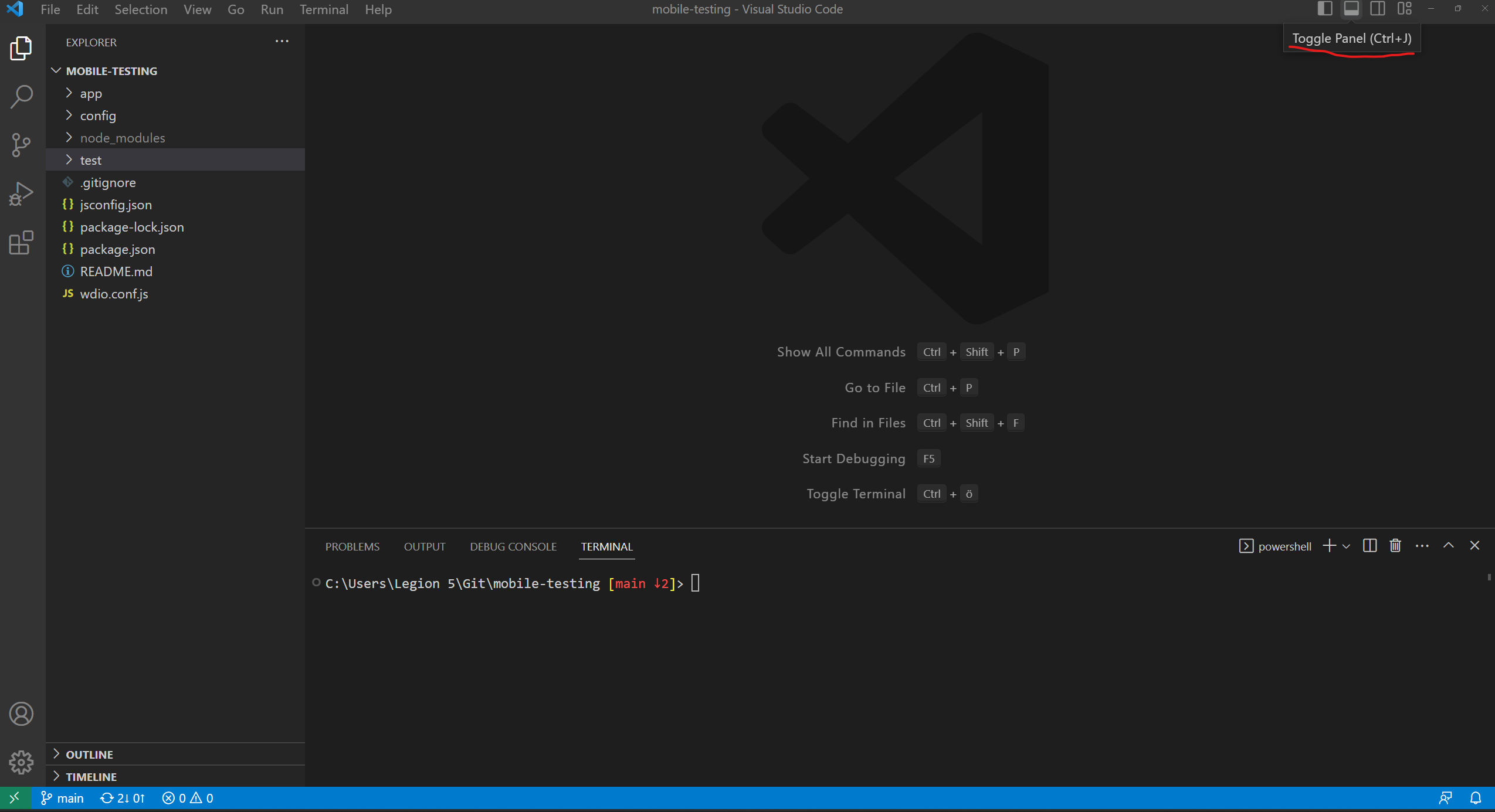 Github kollonqv mobile testing