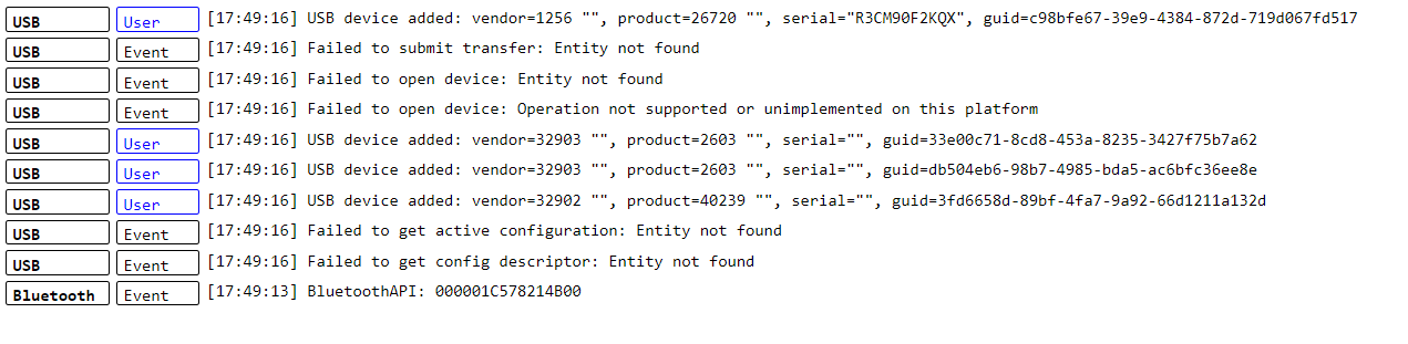 WebUSB Issues · Issue #41 · google/perfetto · GitHub