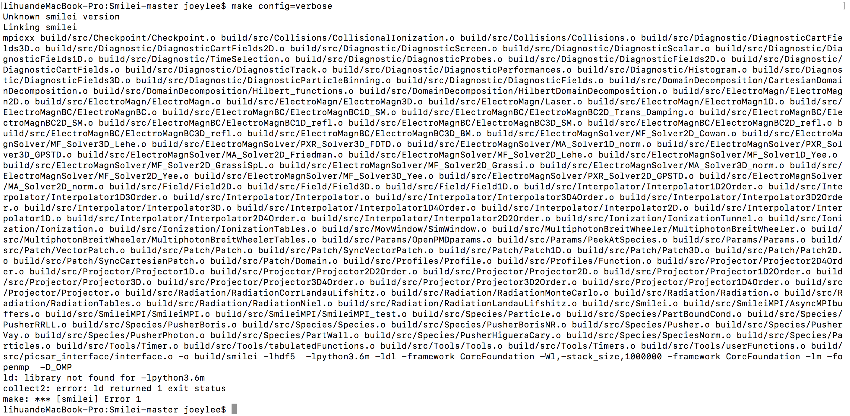problems on compiling the smilei · Issue #47 · SmileiPIC/Smilei · GitHub