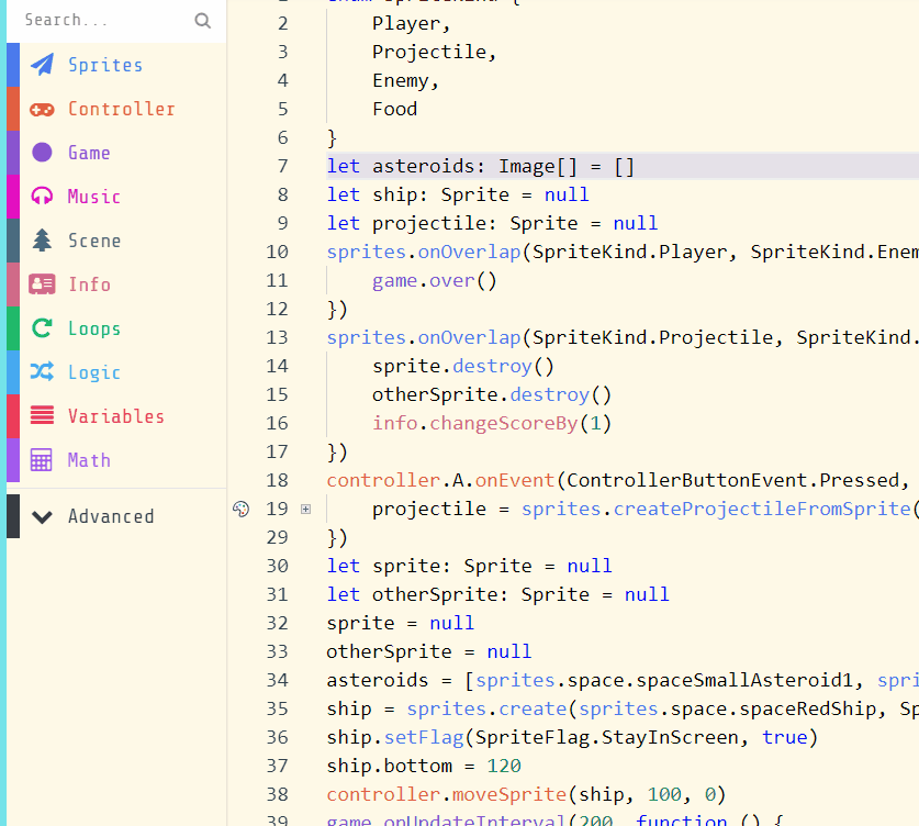 disappears when moving cursor mouse on it on JavaScript editor · Issue ... image.
