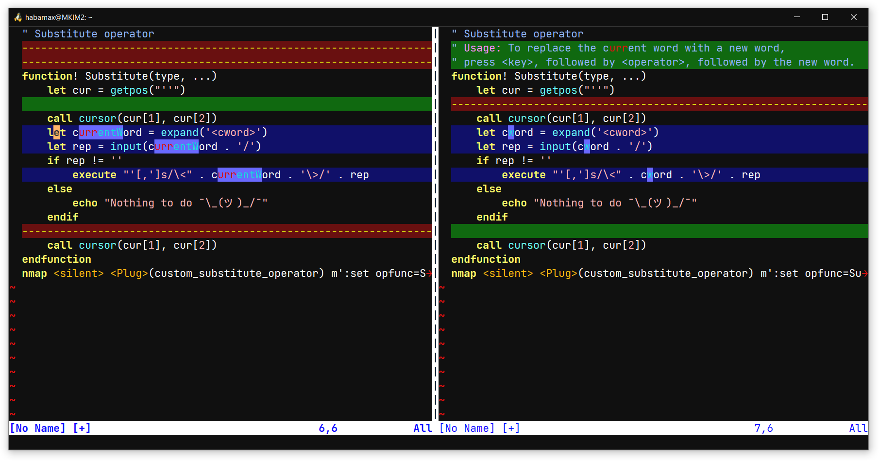 Review: diff colors visibility · Issue #112 · vim/colorschemes · GitHub