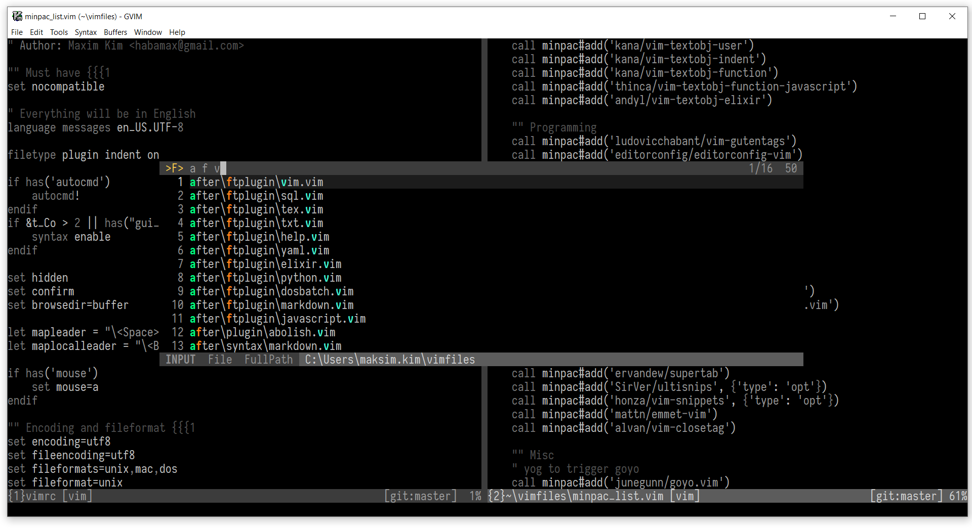 Bad colors for default Gvim colorscheme (white) · Issue #402 · Yggdroot ...