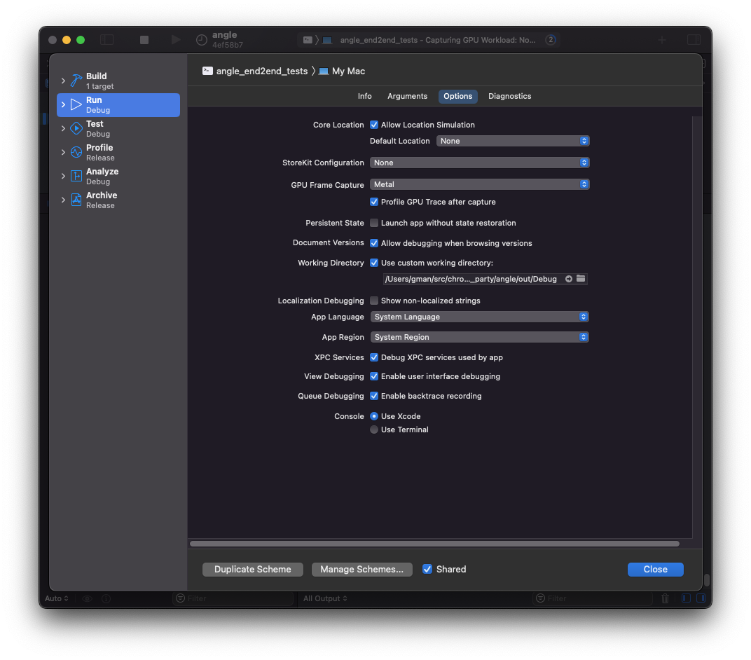 ANGLE MacOS Dev Notes · GitHub