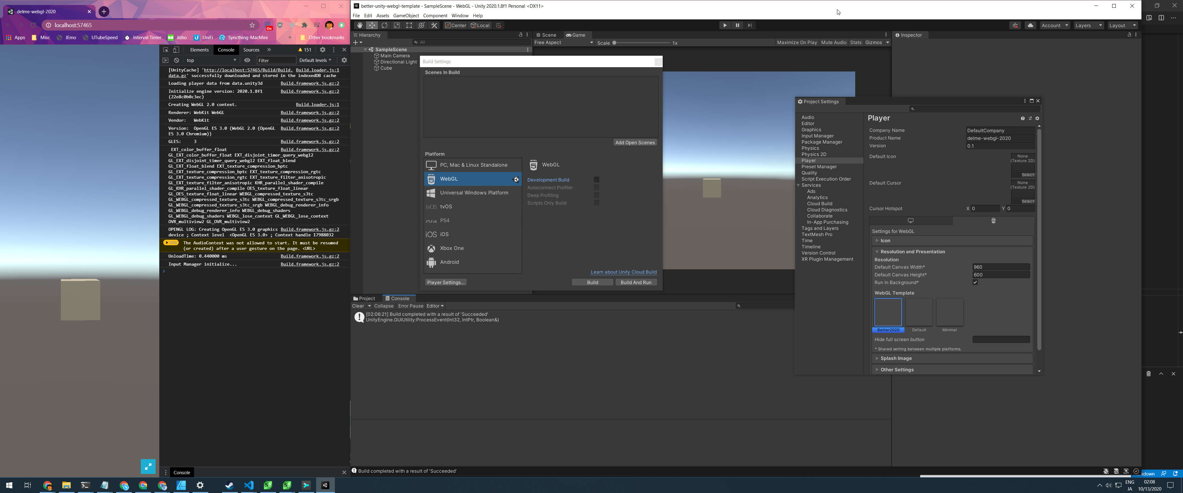 Что использует unity opengl или directx